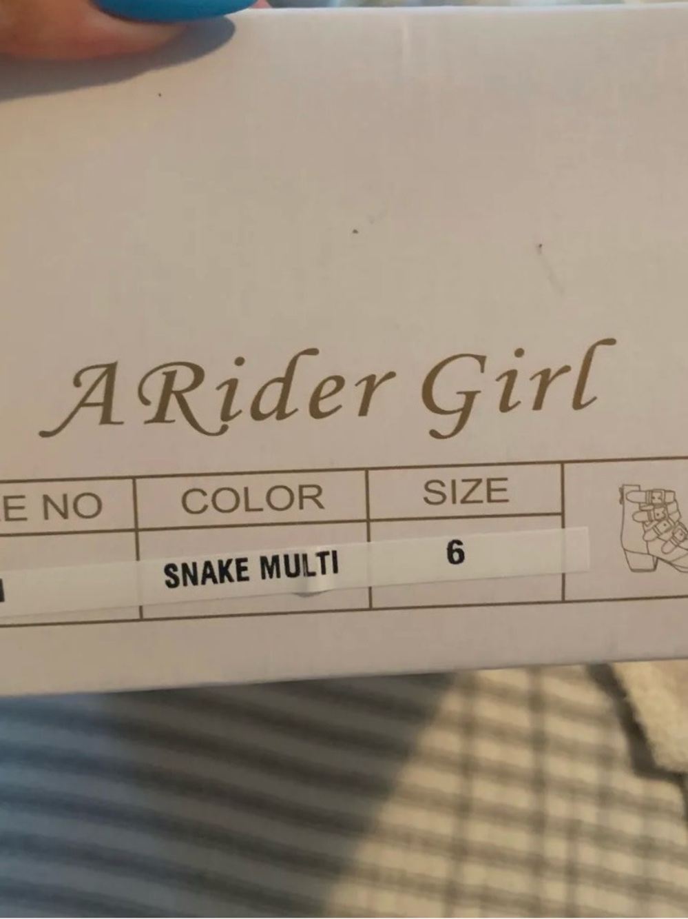 Snake skin booties - Picture 6 of 6